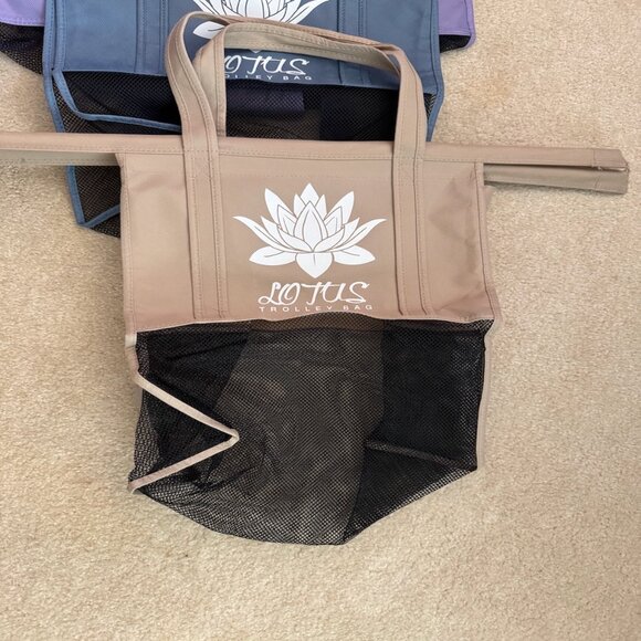 Set of Detachable Lotus Shopping Cart Trolley Bags XL - Picture 13 of 14
